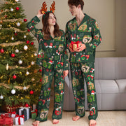 Christmas Number 67 Pajama Set – Festive Holiday Top, Pants & Socks