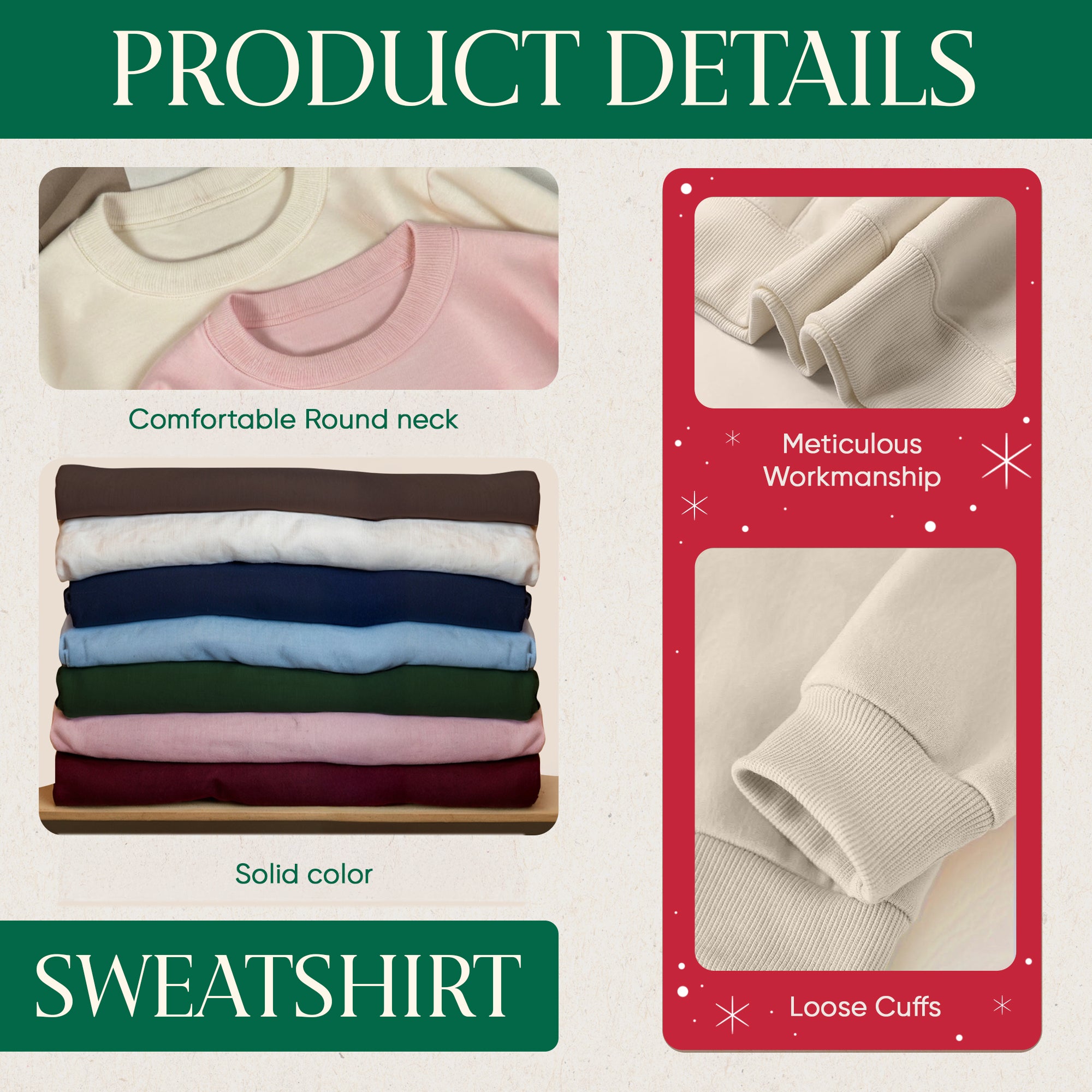 Custom Cat Lover Sweatshirt - Personalized Cute Christmas Gift for Cat Mom