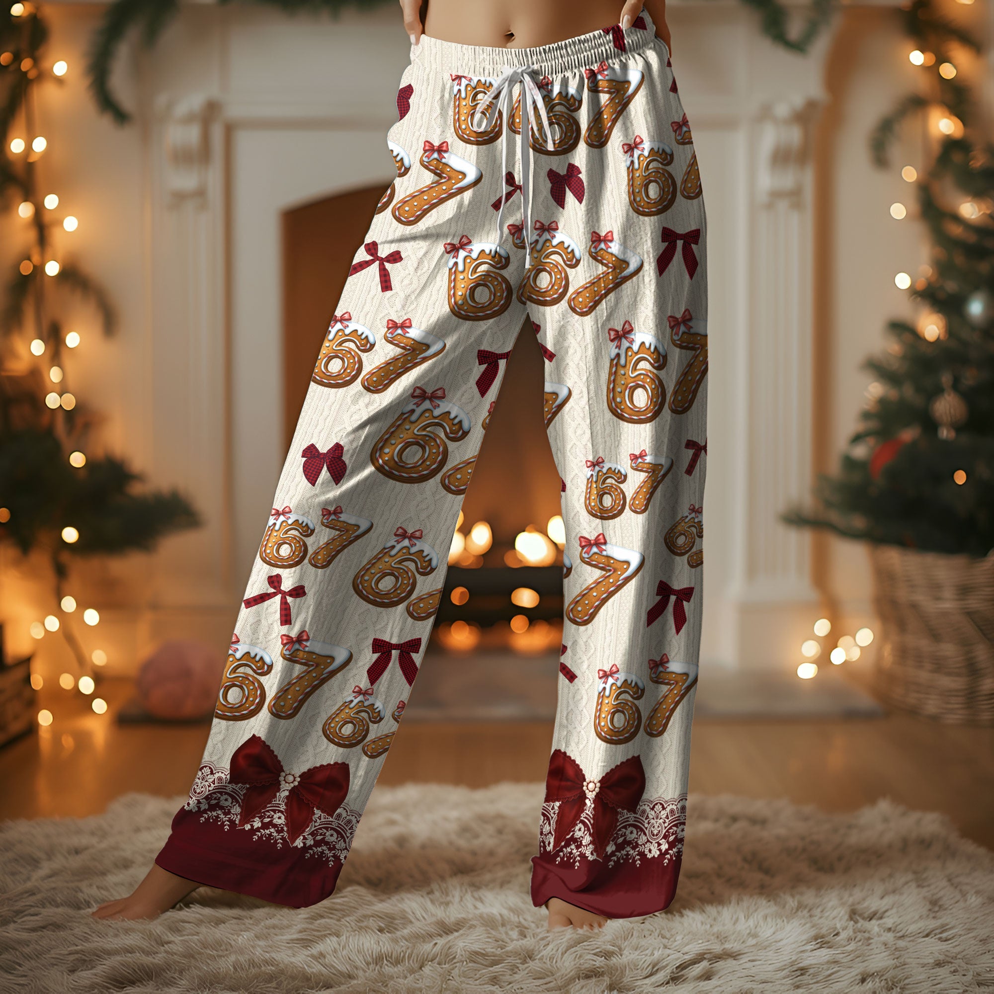 Festive Women’s Holiday Pajamas 6 7 – Cozy Christmas Sleep Set