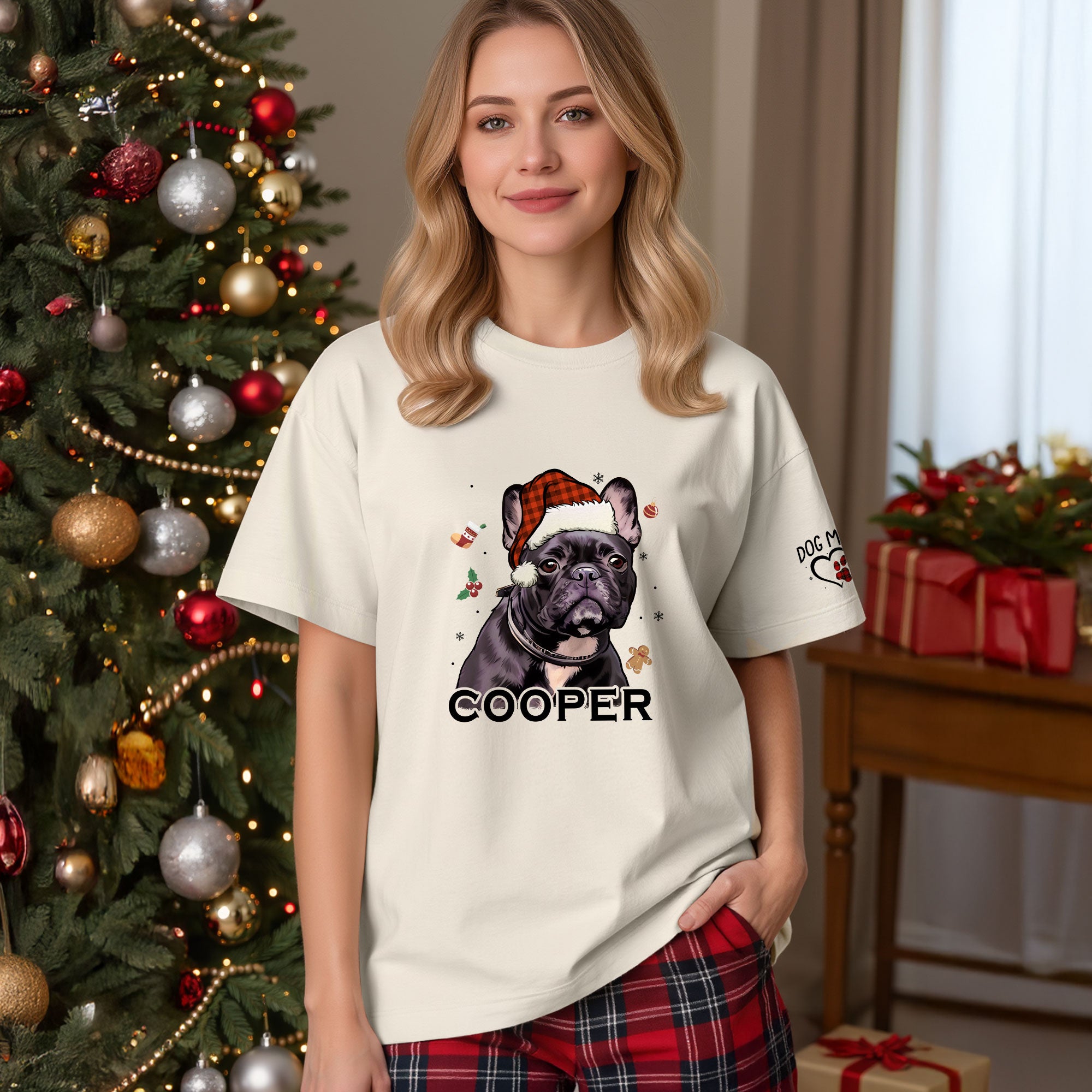Custom Dog T-Shirt – Personalized Pet Photo Tee for Dog Moms & Pet Lovers
