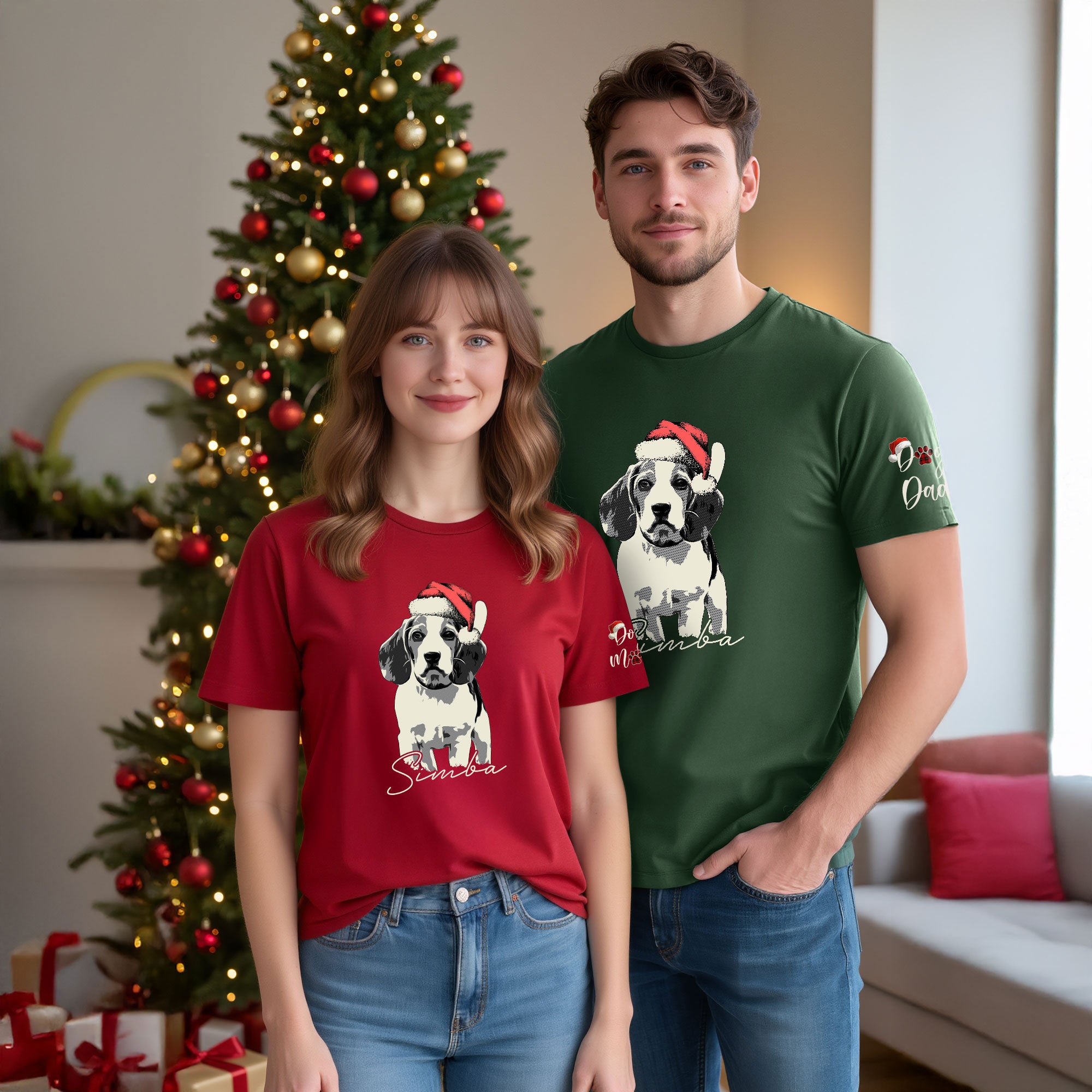 Custom Pet T-Shirt – Personalized Dog & Cat Photo Tee for Animal Lovers