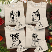 Custom Dog Mom Sweatshirt – Personalized with Your Dog’s Picture, Great Gift for Dog Lovers