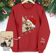Custom Dog Mom Sweatshirt – Personalized Pet Photo Gift