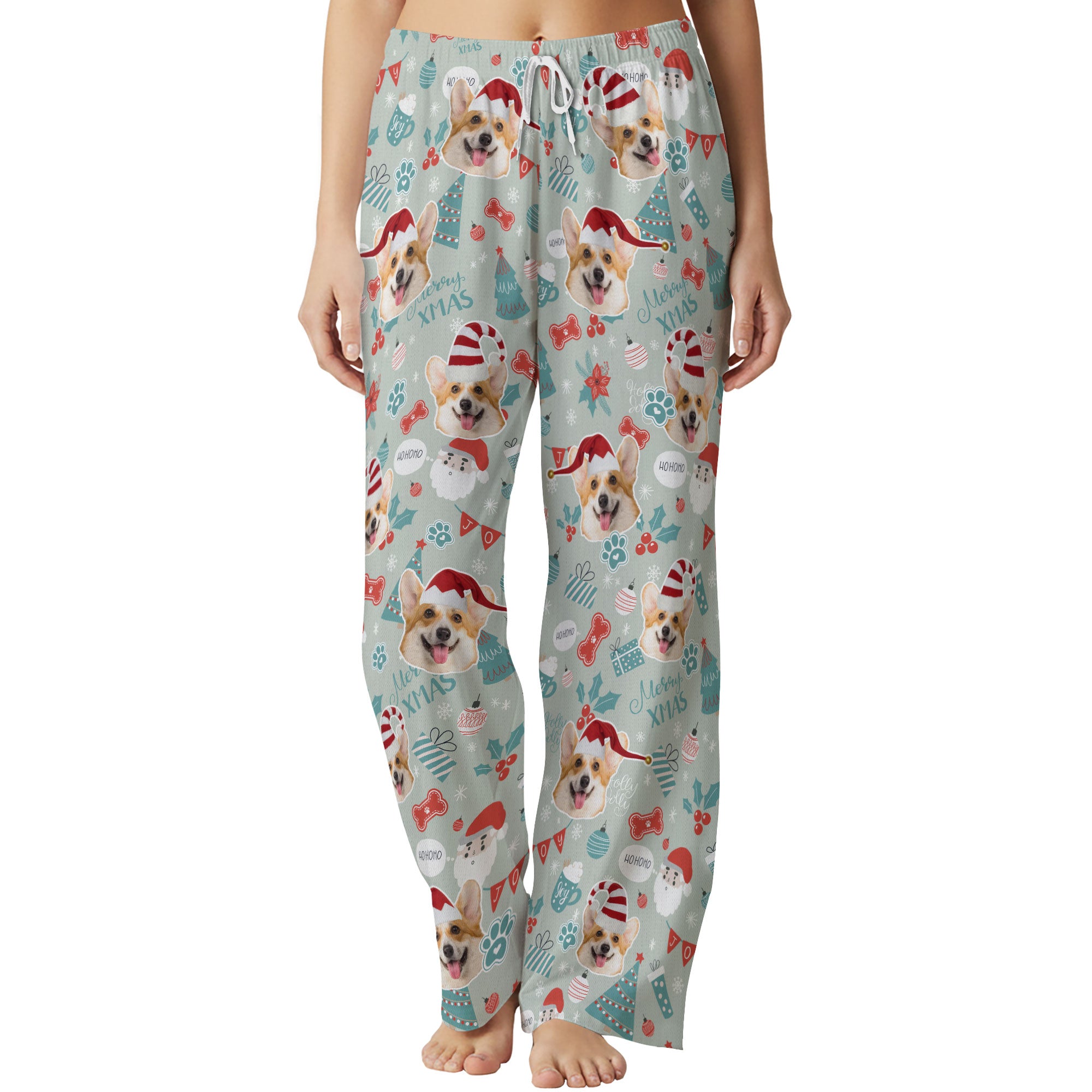 Customized Pet Pajamas – Unique Pet Lover Gift, Personalized Pet Face Sleepwear for Christmas