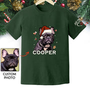 Custom Dog T-Shirt – Personalized Pet Photo Tee for Dog Moms & Pet Lovers