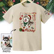 Personalized Dog Mom Shirt, Christmas Shirts For Women, Dog Mom Gift