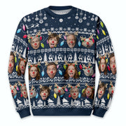 Make Your Own Christmas Photo Sweatshirt – Festive Ugly Sweater Style