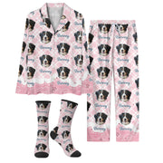 Custom Pet Face Sleepwear – Personalized Dog Print Pajamas
