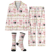 Custom Pet Name & Face Pajamas – Adorable Dog Edition