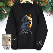 Personalized Dog Mom Sweatshirt Featuring Your Pet’s Face